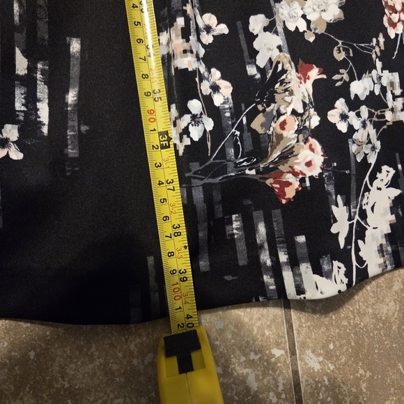 White House Black Market Floral Lace Sleeveless Cocktail Dress. Size 8 - Picture 13 of 13